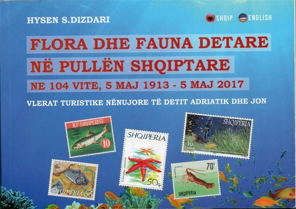 Flora dhe fauna detare në pullën shqiptare