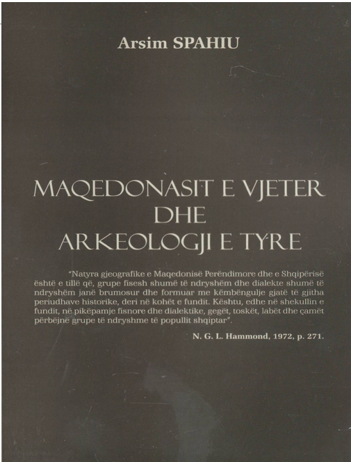 Maqedonasit e vjetër dhe arkeologjia e tyre