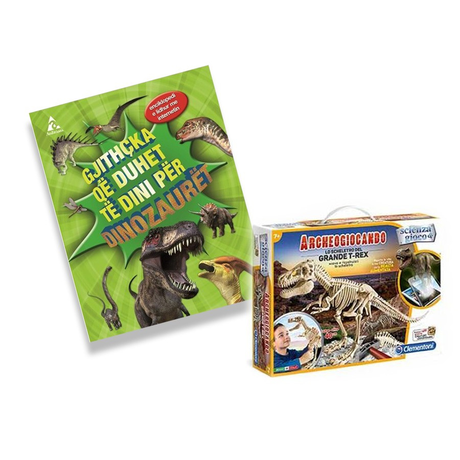 Set Arkeologji, T-Rex + Gjithçka per Dinozauret