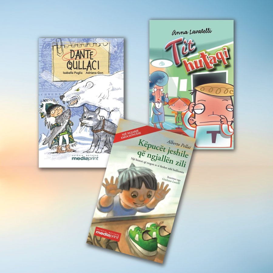 Tre libra kundër dhunës në shkollë – set me 3 libra