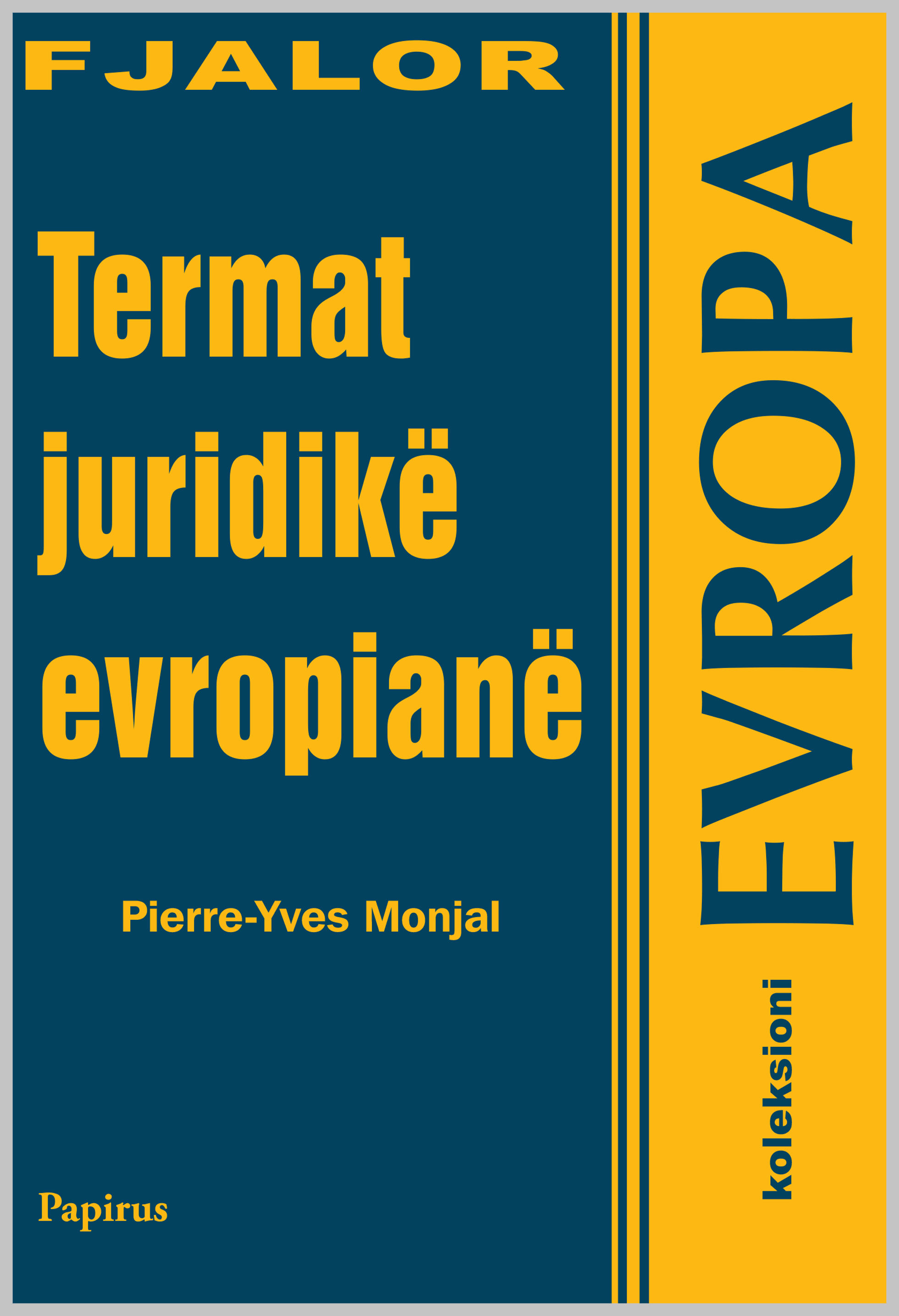 Fjalor Termat juridik europiane