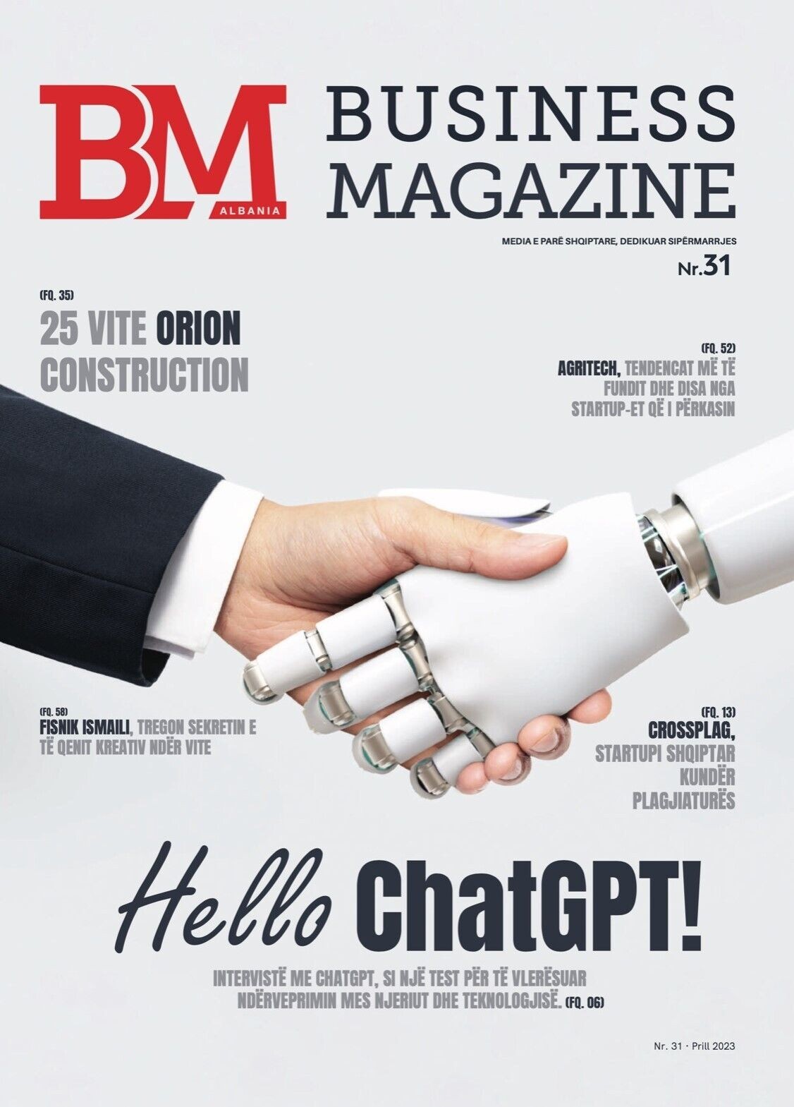 Revista Business Magazine nr. 31 Hello ChatGTP