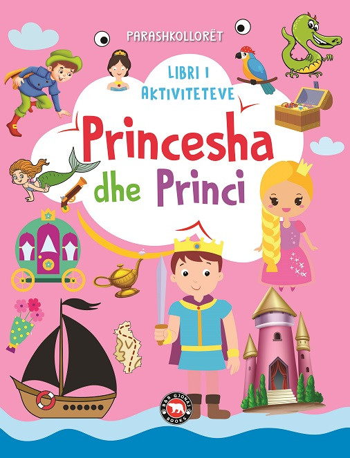 Libri i aktiviteteve Princesha dhe Princi