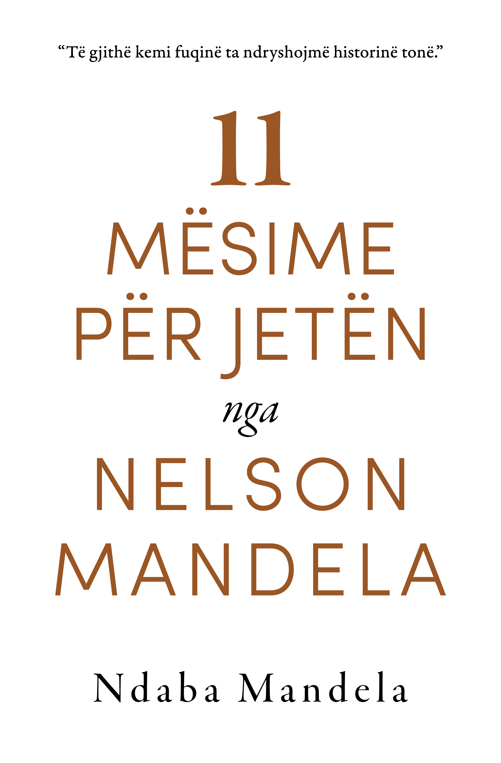 11 mesime per jeten nga Nelson Mandela