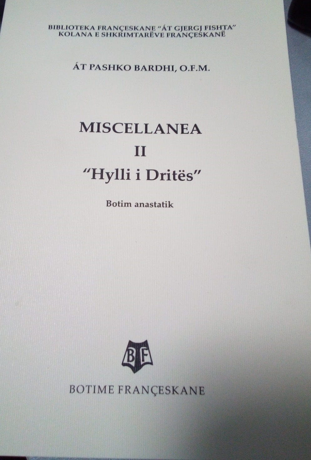 Miscellanea II – Hylli i drites
