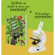 Set Mikroskopi Clementoni + Libri “Gjithçka që duhet të dini mbi dinozaurët”