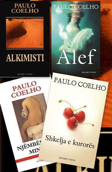 Set 4 libra, Magjia e Paulo Coelhos, dhurata ideale e festave