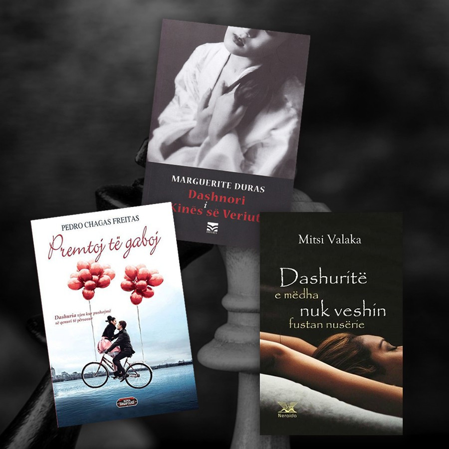 Dashurite e perjetshme ne tre romane - set me 3 libra